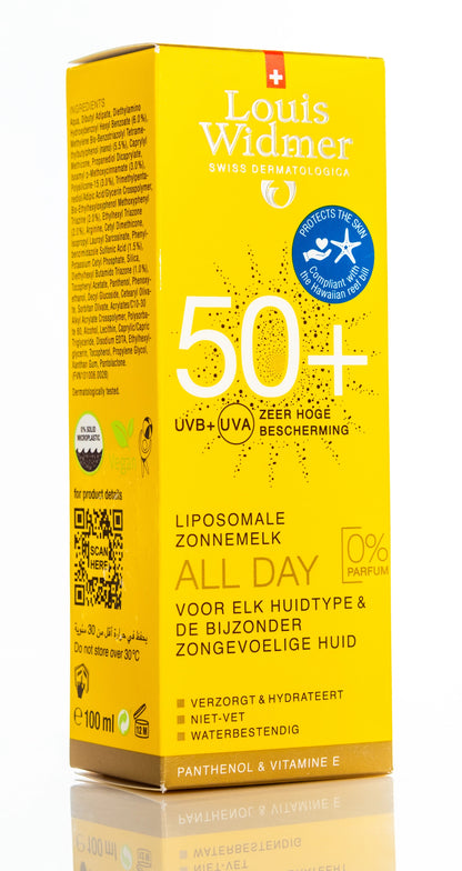 Louis Widmer All Day Spf 50+ Cream 100 Ml