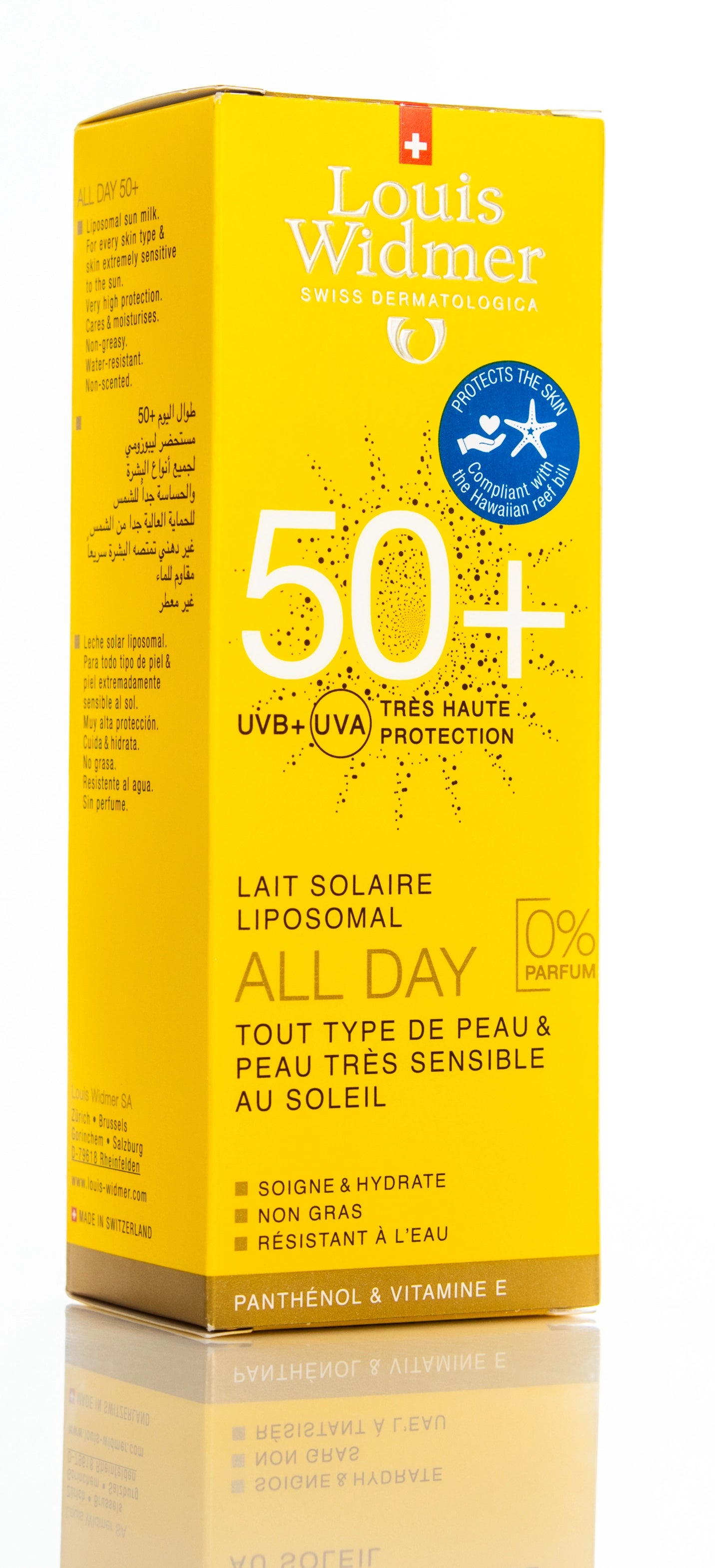 Louis Widmer All Day Spf 50+ Cream 100 Ml