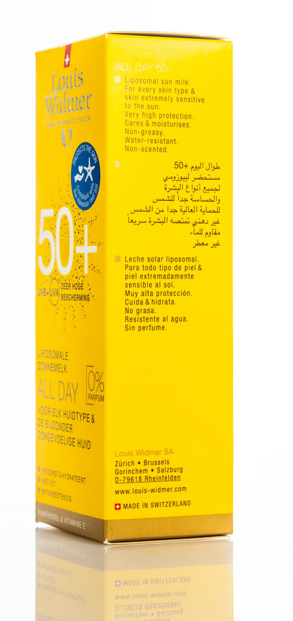 Louis Widmer All Day Spf 50+ Cream 100 Ml