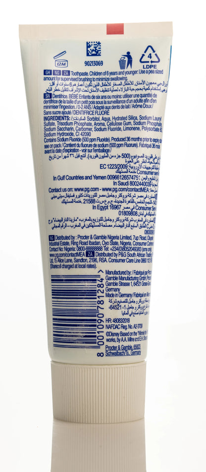 Oral-B Baby 0-2 Years Toothpaste 75ml