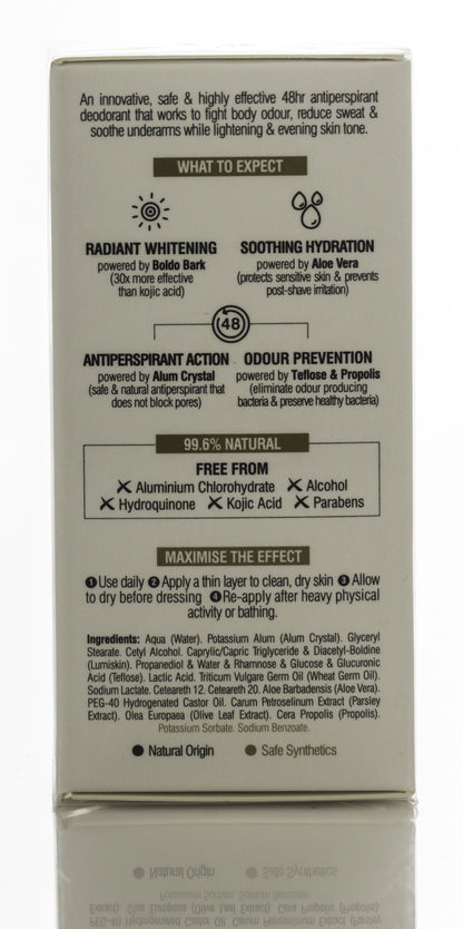Beesline 48 Hours Whitening Roll On Deo Fragrance Free 50 Ml