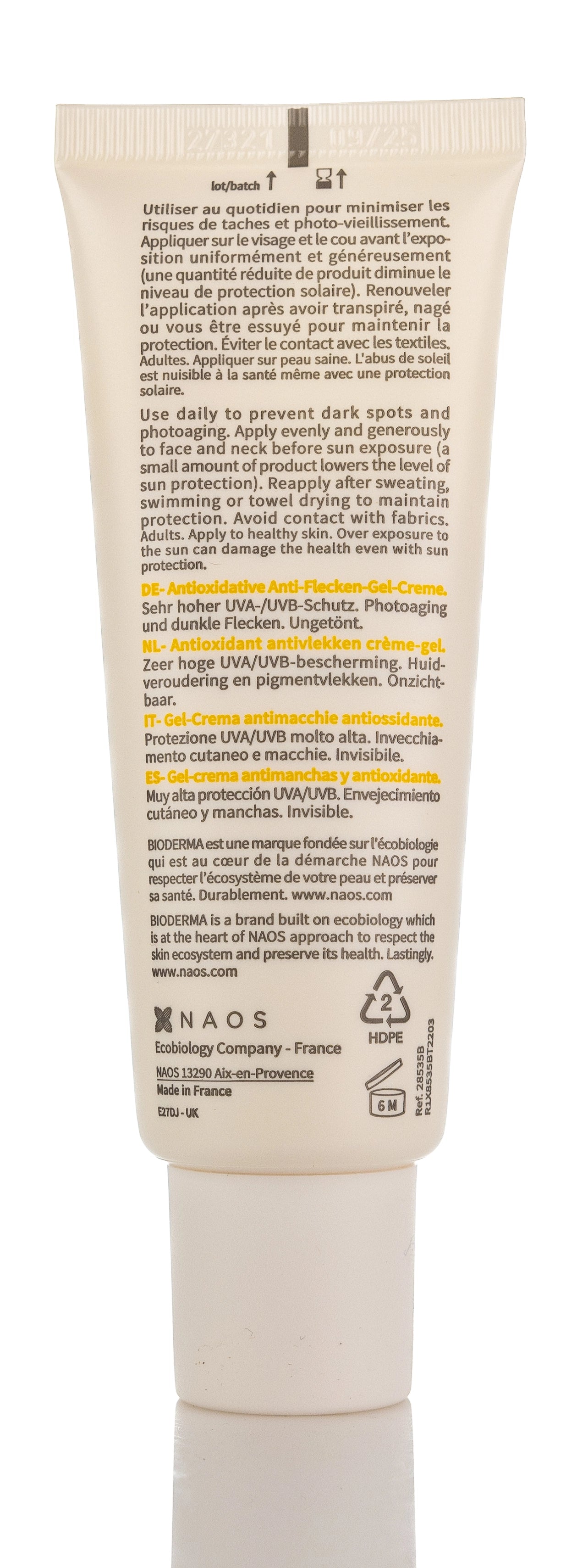 Bioderma Photoderm SPOT-AGE SPF 50+ Anti-Dark Spot Antioxidant Gel-Cream 40 Ml