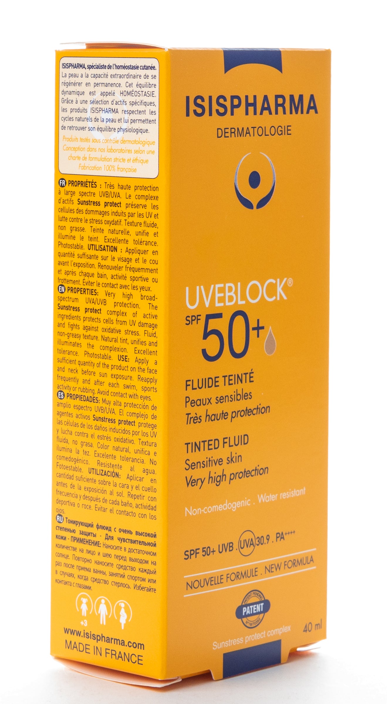 Isis Spf 50+ Light Tint 40 Ml Fluid [1+1] Offere