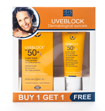 Isis Spf 50+ Light Tint 40 Ml Fluid [1+1] Offere