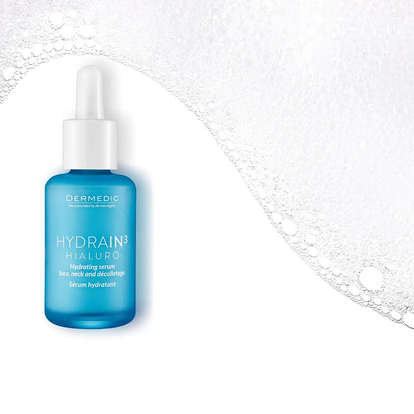 Dermedic Hydrain3 Hialuro Hydrating Serum for Face, Neck, and Décolletage 30 ml