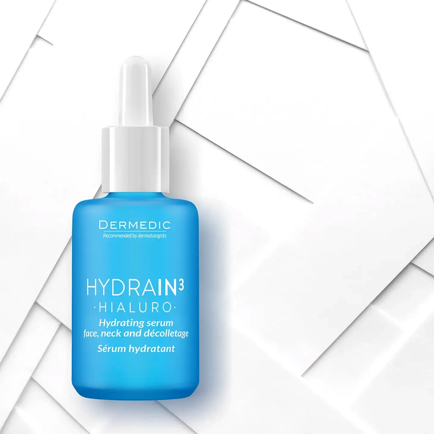 Dermedic Hydrain3 Hialuro Hydrating Serum for Face, Neck, and Décolletage 30 ml