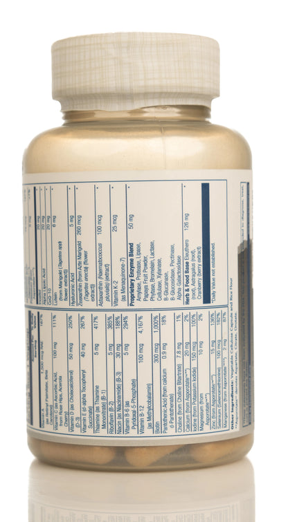 Solaray Once Daily Adult 50+ multivitamin 90 Capsules