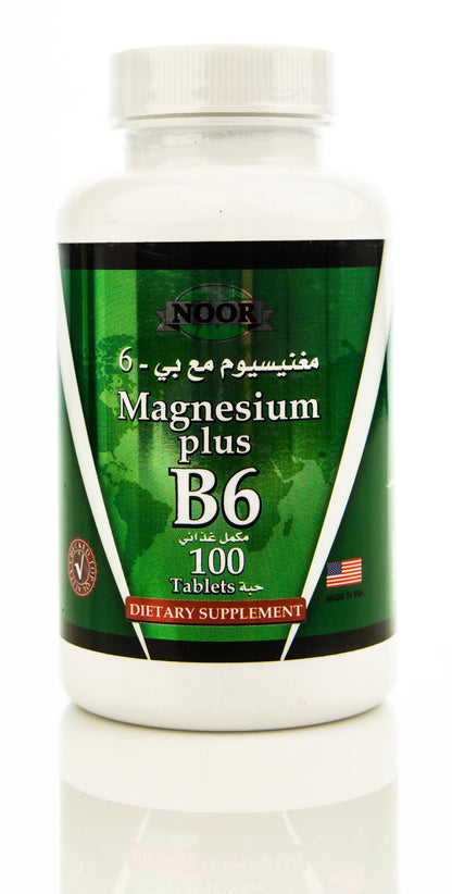 Noor Magnesium Plus B6 100 Tablet