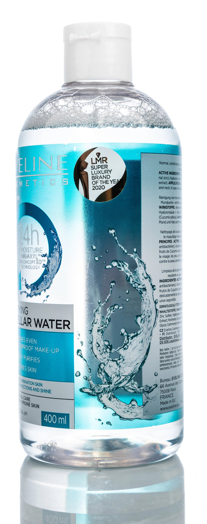 Eveline Facemed+ Purifying 3-in-1 Micellar Water 400 Ml