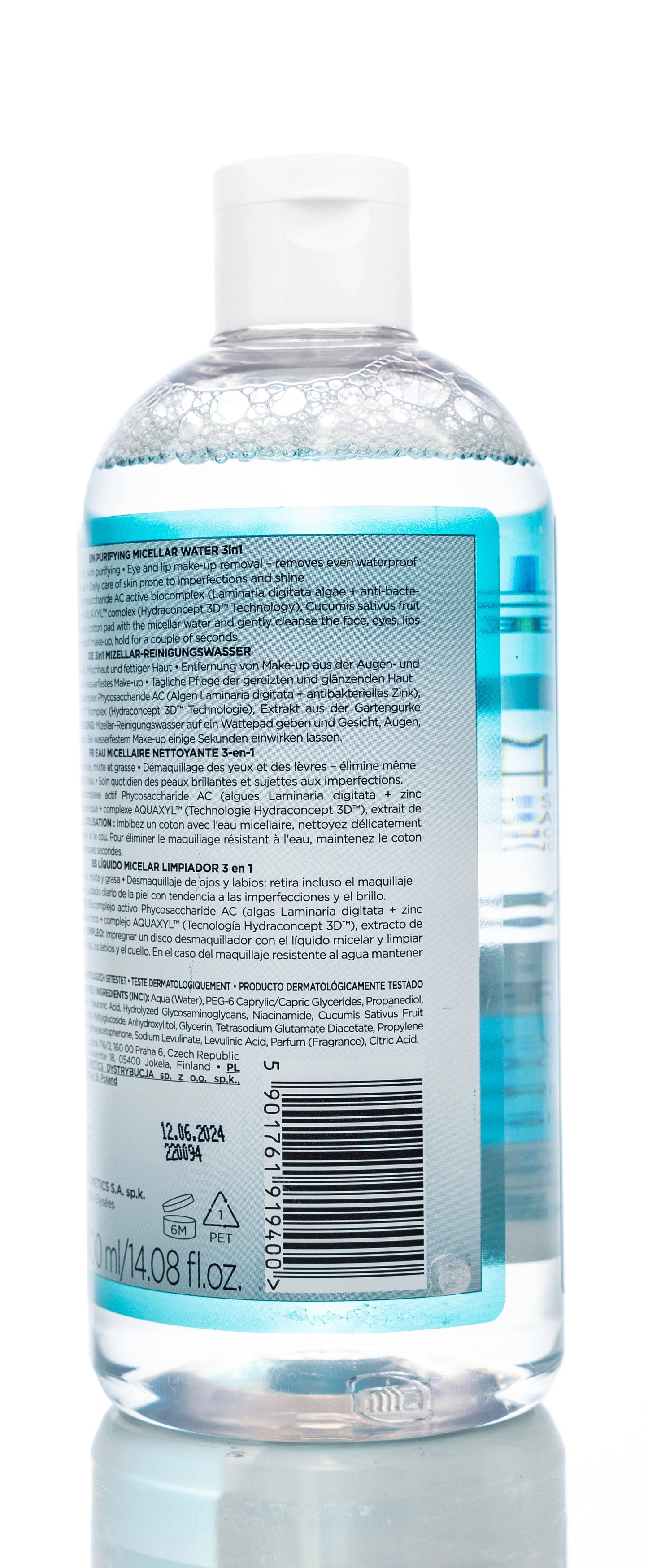 Eveline Facemed+ Purifying 3-in-1 Micellar Water 400 Ml