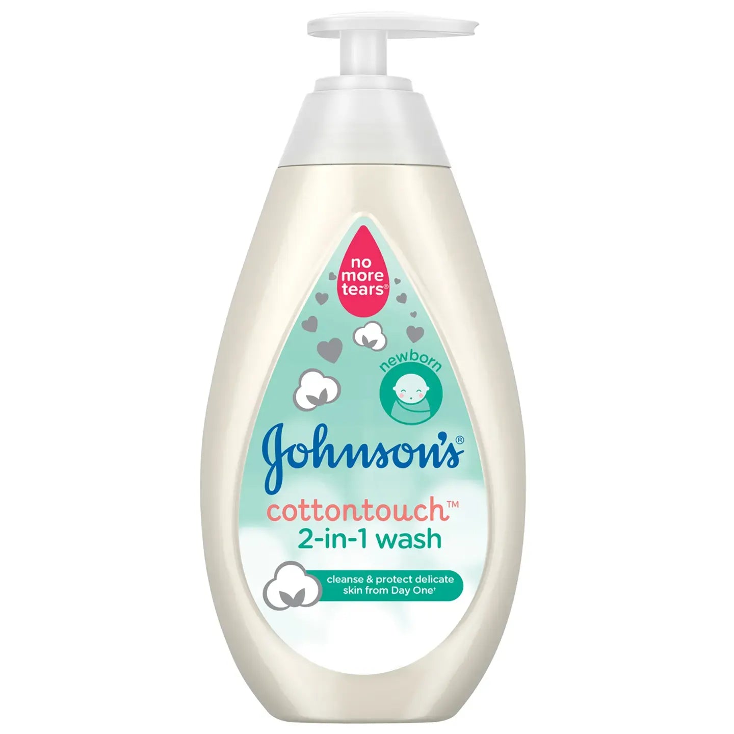 Johnson And Johnson Baby Cotton Touch 2 In 1 Wash 500 Ml