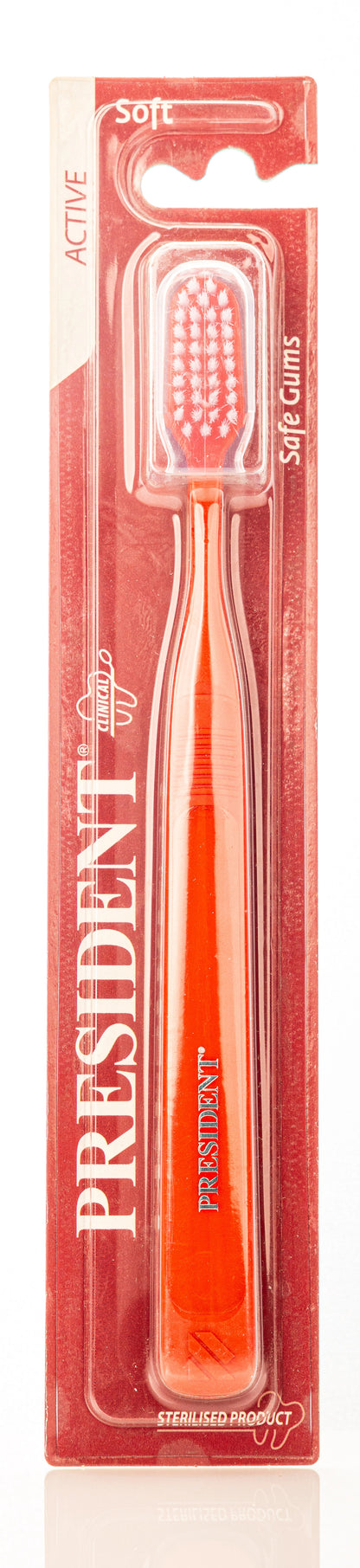 President Safe Gums Active Toothbrush- Soft