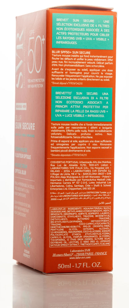 SVR Sun Secure Spf 50+ Cream 50 ml