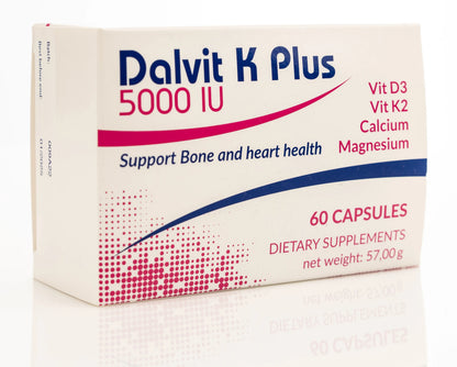 Dalvit K Plus 5000 IU 60 Capsule