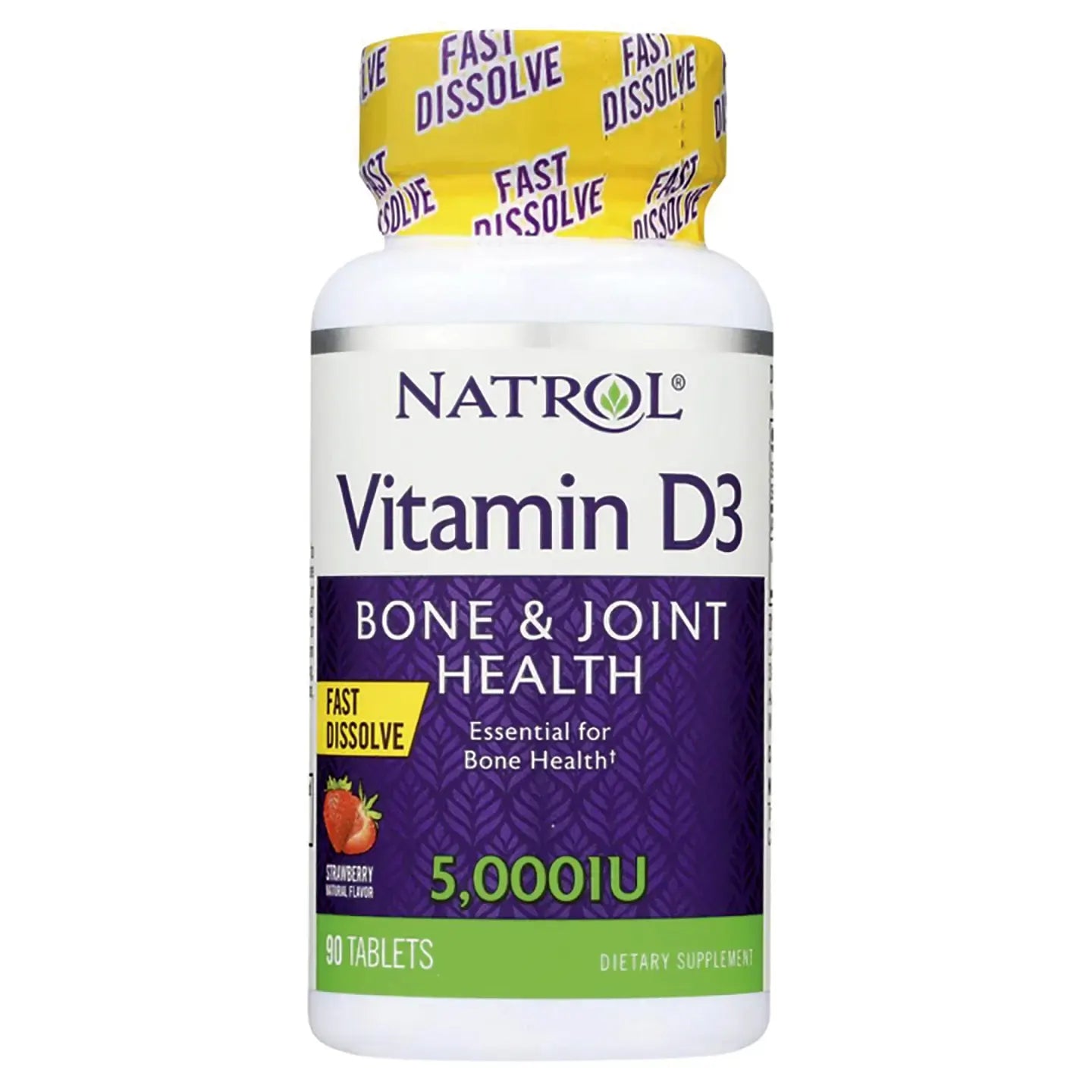 Natrol Vitamin D3 5000IU 90 Fast Dissolve Tabets