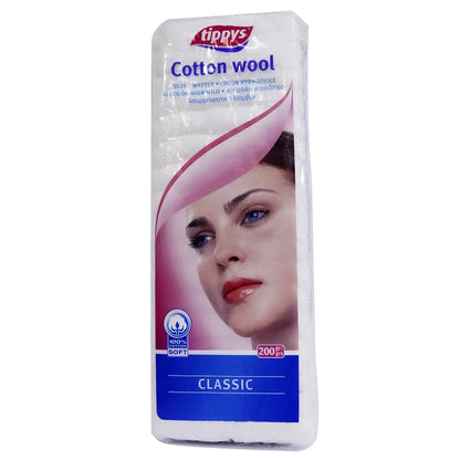Tippys Cotton Wool 200 Gm