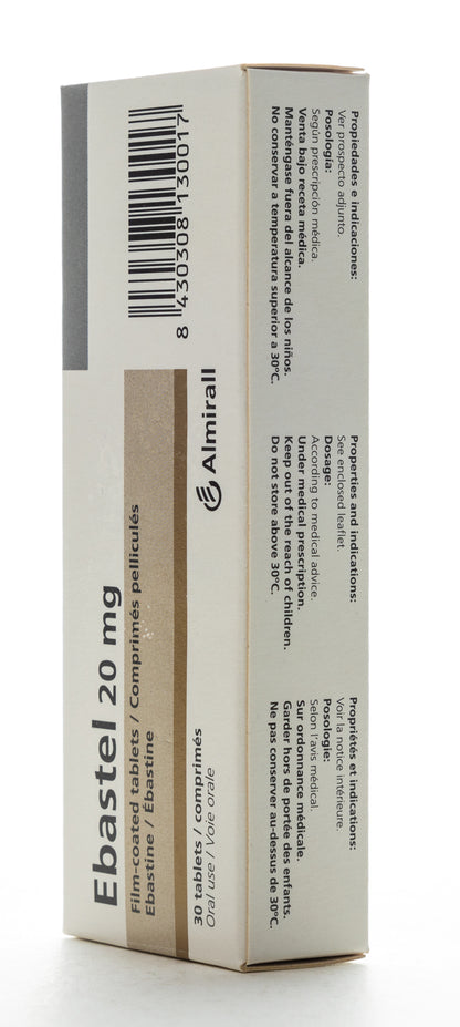 Ebastel 20Mg 30 Tablets