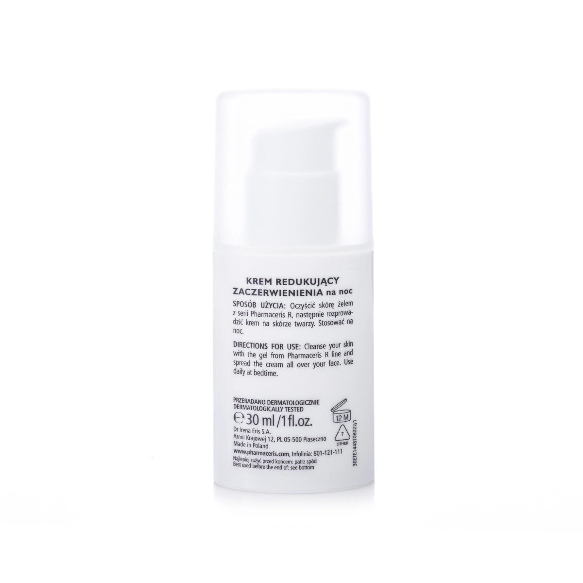 Pharmaceris R Calm-Rosalgin Night Cream for Rosacea and Redness Reduction 30 Ml