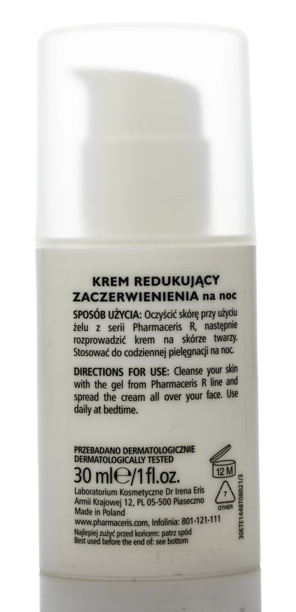 Pharmaceris R Calm-Rosalgin Night Cream for Rosacea and Redness Reduction 30 Ml