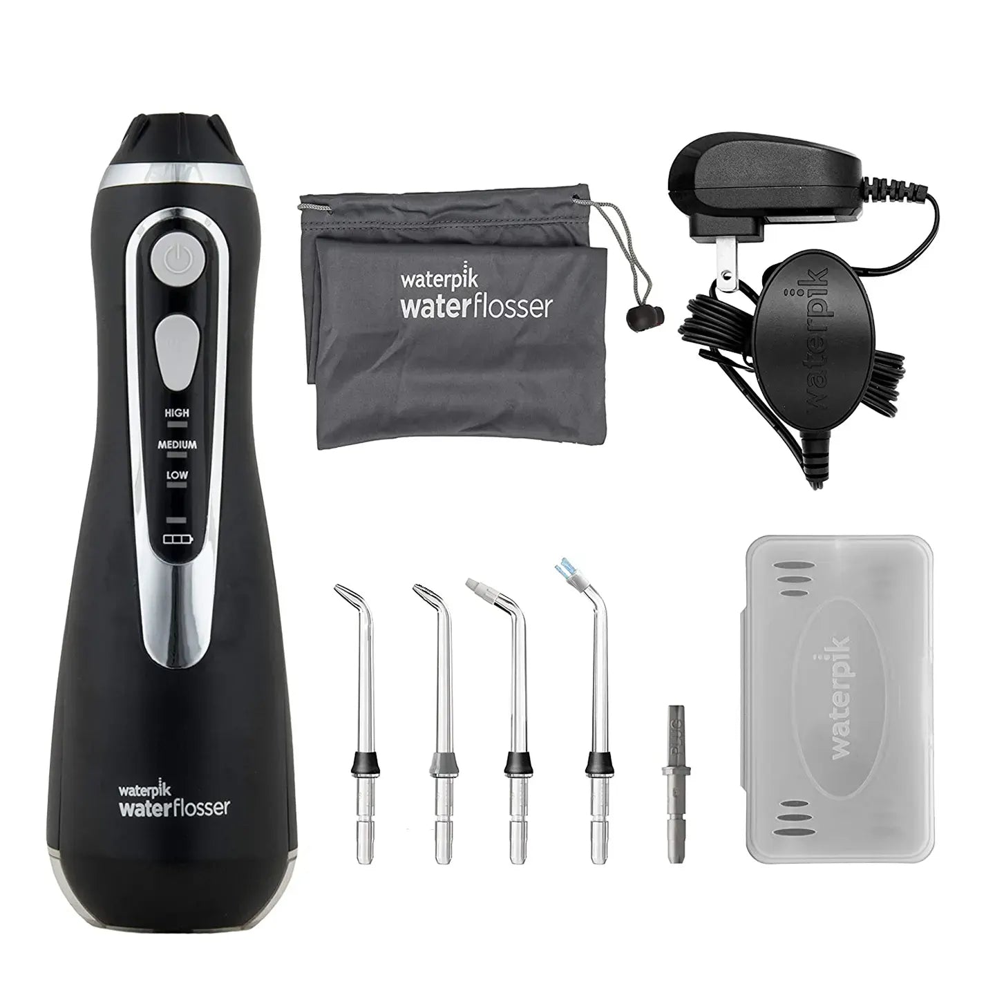 Waterpik Cordless Advanced Water Flosser Black ( WP-562ME)