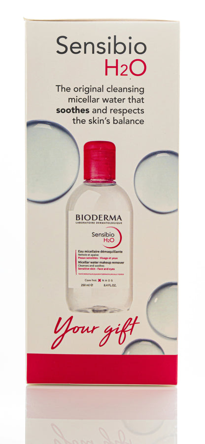 Bioderma Sensibio H2O Micellar Water Pump 500 Ml + 250 Ml Offer Pack