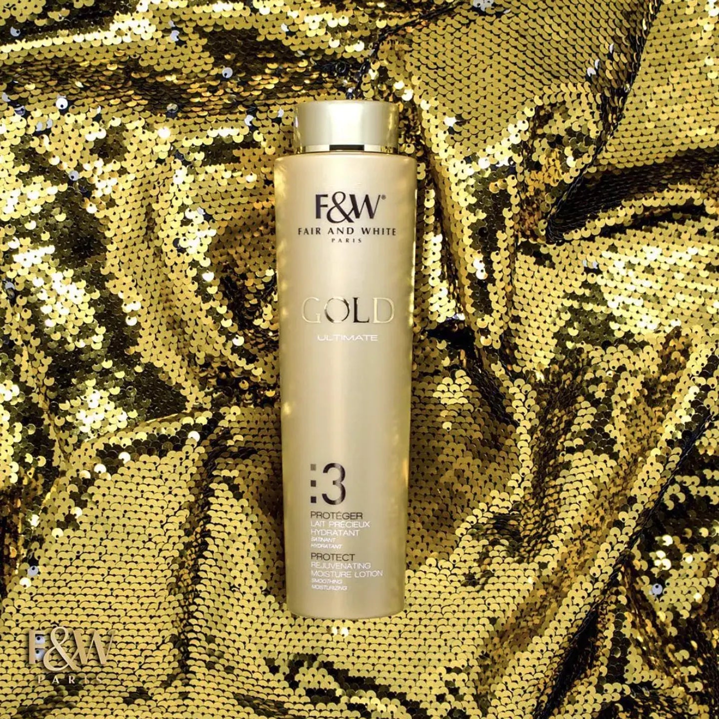 Fair And White Gold 3 Ultimate Protect Rejuvenating Moisture Lotion 500 Ml