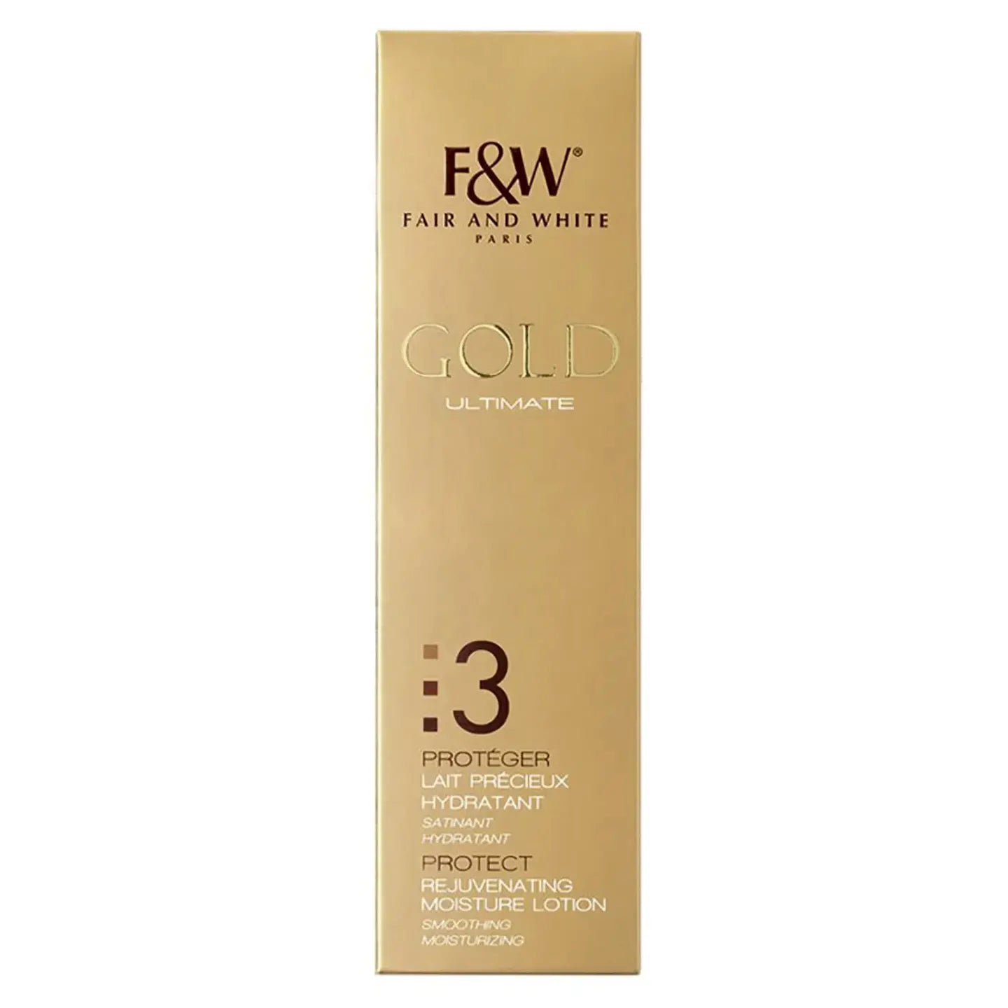 Fair And White Gold 3 Ultimate Protect Rejuvenating Moisture Lotion 500 Ml