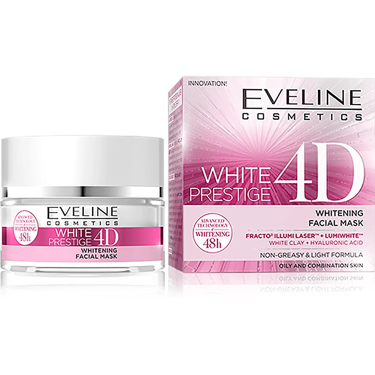 Eveline White Prestige 4D Whitening Facial Mask 150 Ml