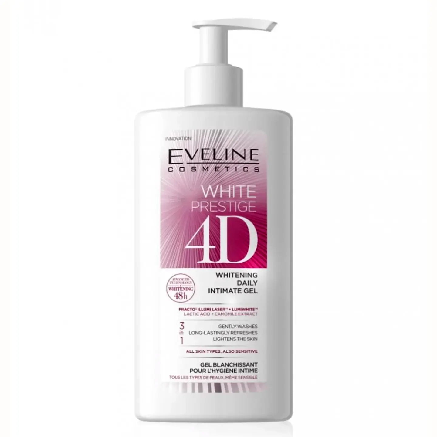 Eveline White Prestige 4D Whitening Daily Intimate Gel 250 Ml
