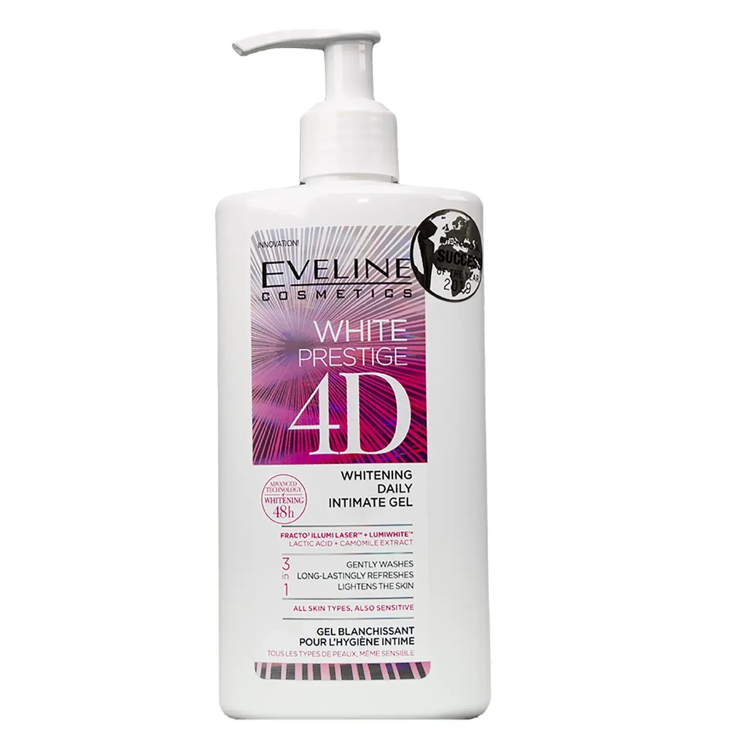 Eveline White Prestige 4D Whitening Daily Intimate Gel 250 Ml