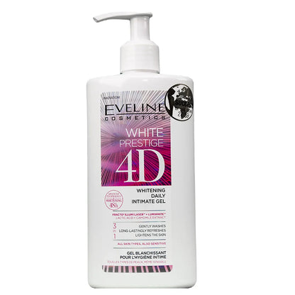 Eveline White Prestige 4D Whitening Daily Intimate Gel 250 Ml