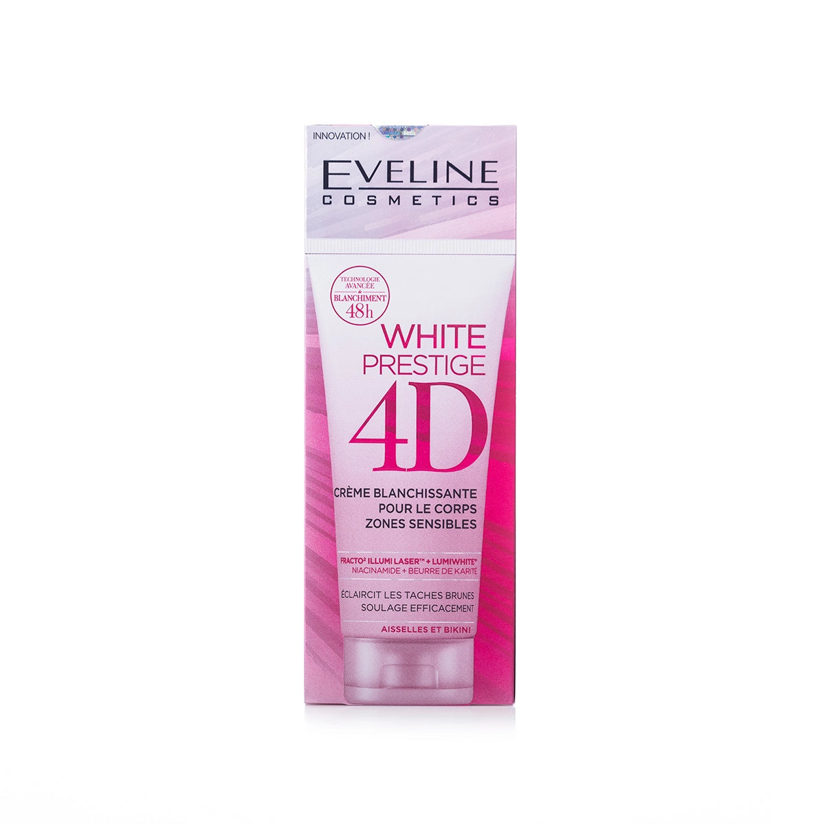 Eveline White Prestige 4D Whitening Body Cream for Sensitive Areas 100 Ml