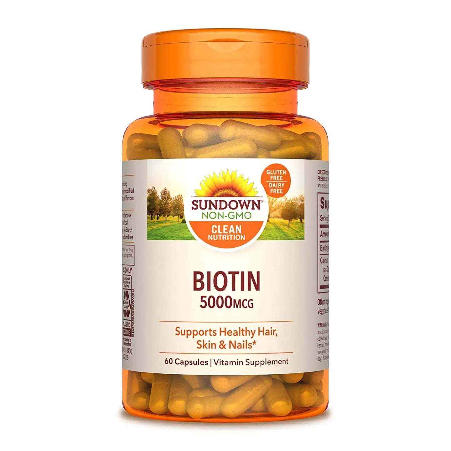 Sundown Biotin 5000MCG 60 Capsules