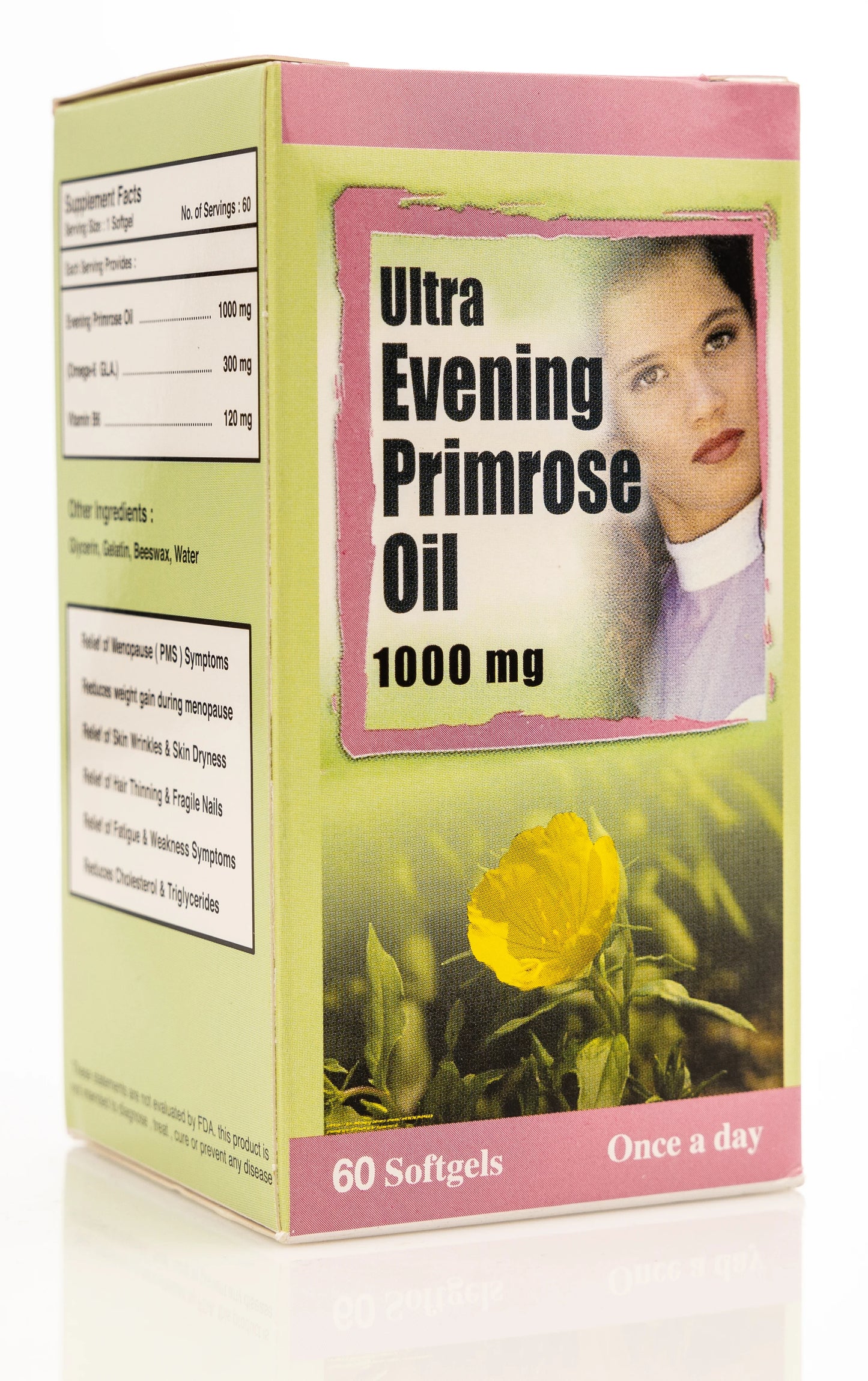 Ultra Evening Primerose Oil 1000Mg 60 Capsule