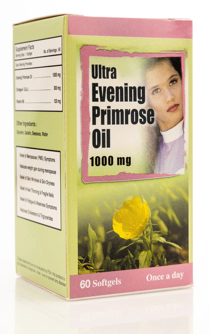 Ultra Evening Primerose Oil 1000Mg 60 Capsule