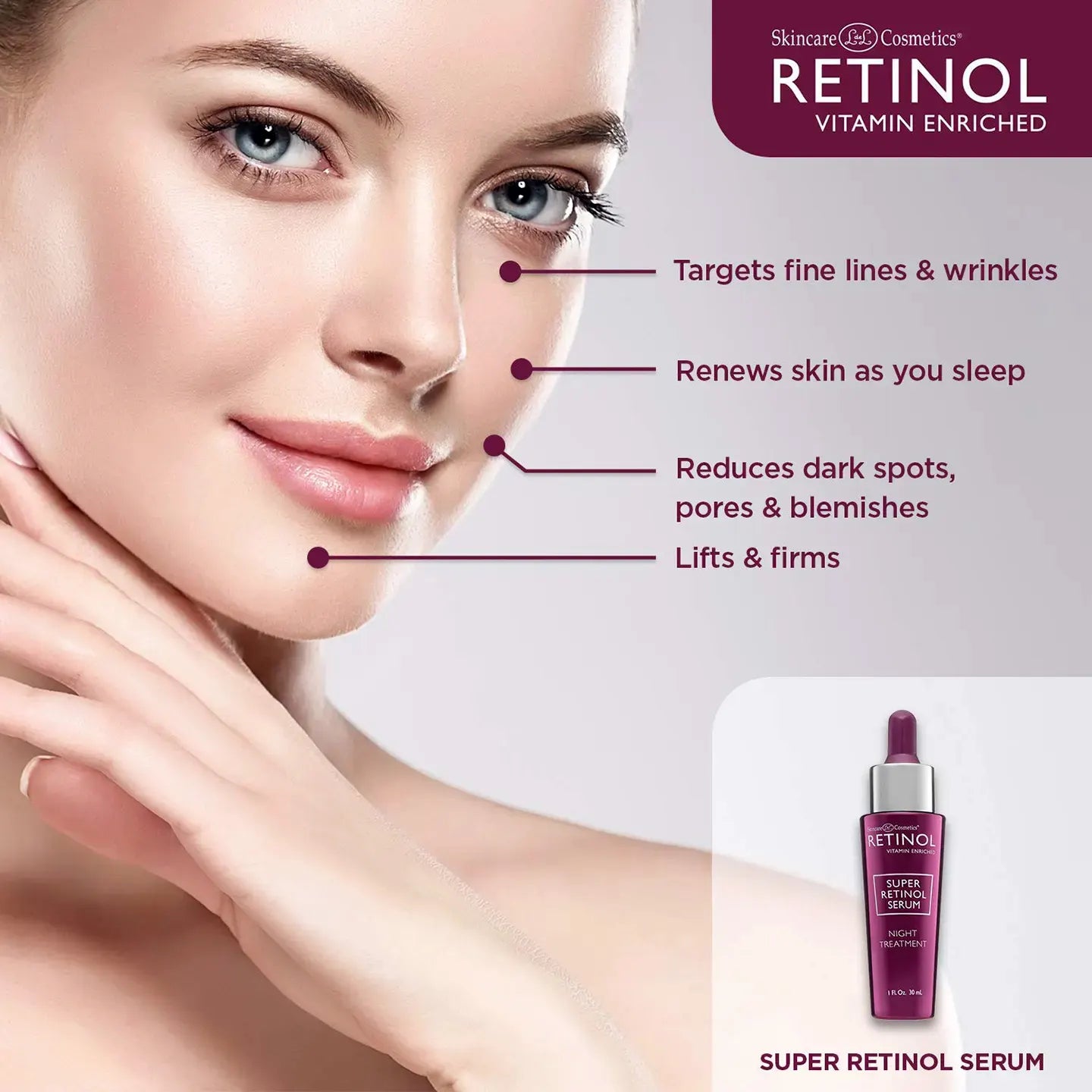 Skincare Cosmetics Retinol Super Retinol Serum 30 Ml