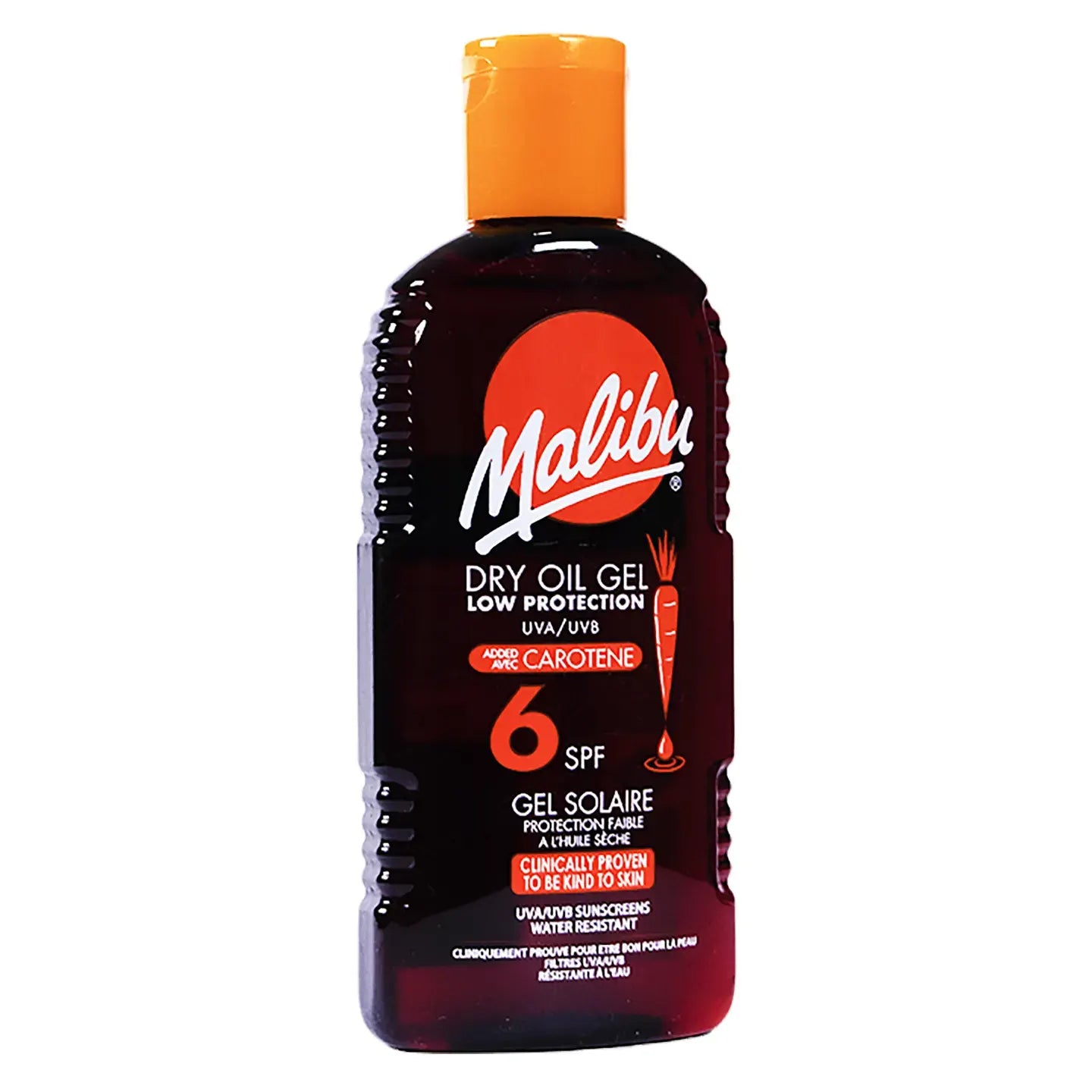 Malibu Spf 6 Dry Oil Gel 200 Ml [Carotene]