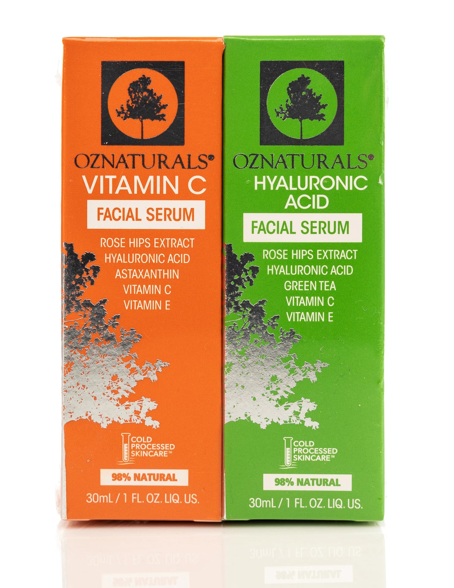 OZ Naturals Vitamin C + Hyaluronic Serum 2 x 30 Ml Offer Pack
