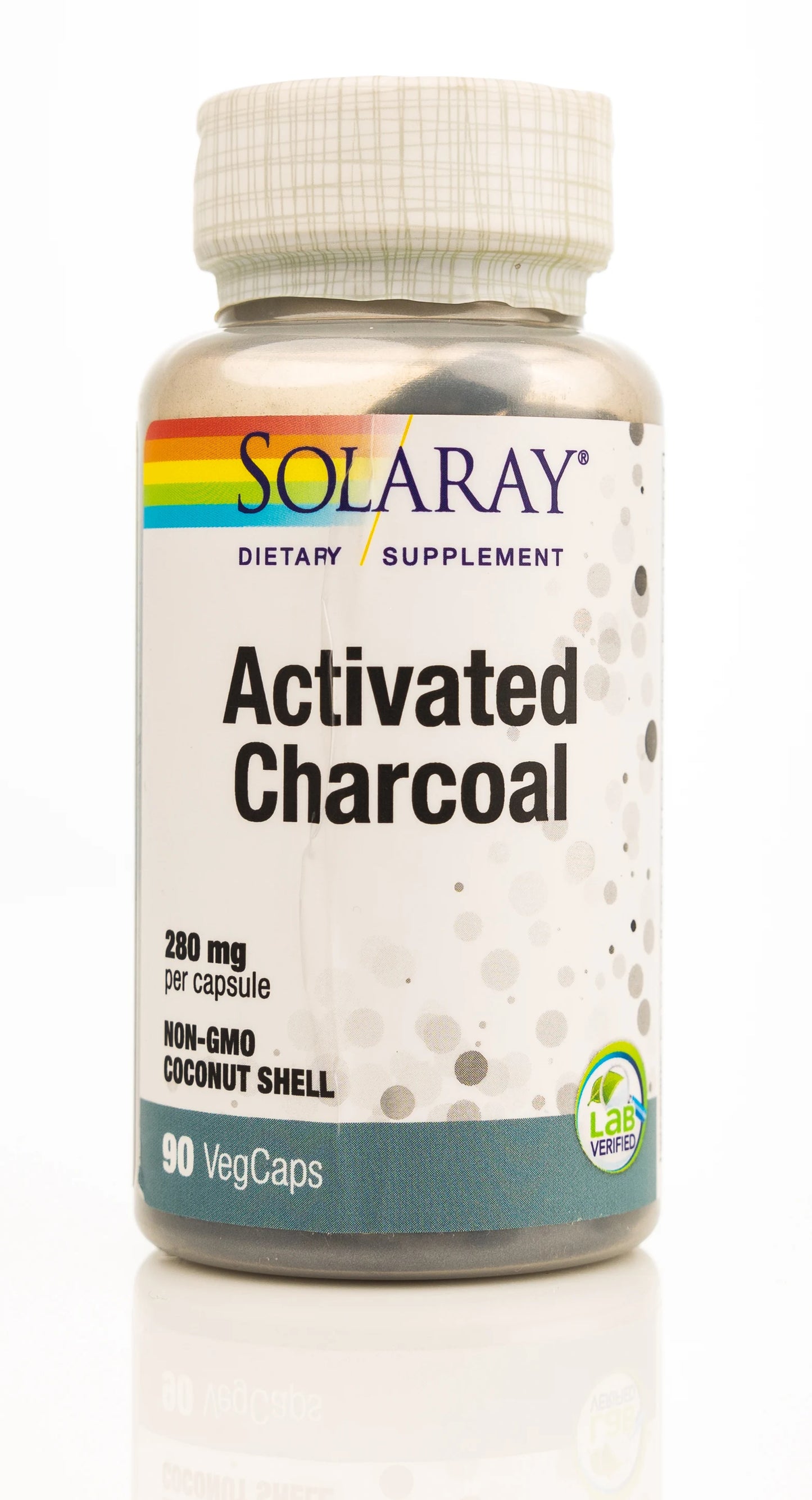 Solaray Activated Charcoal 90 Capsules