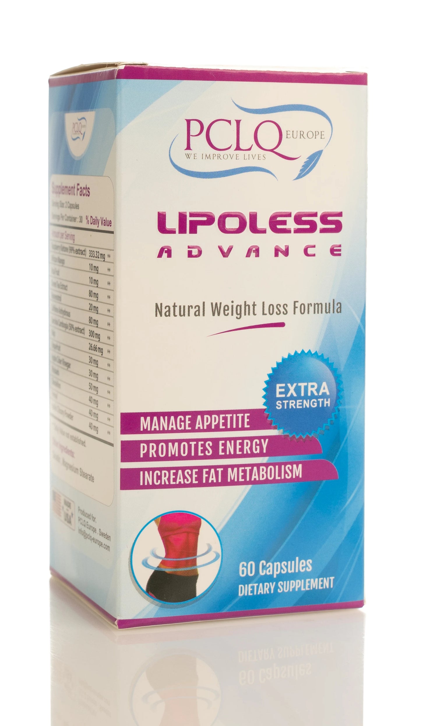 PCLQ Lipoless Advance 60 Capsules