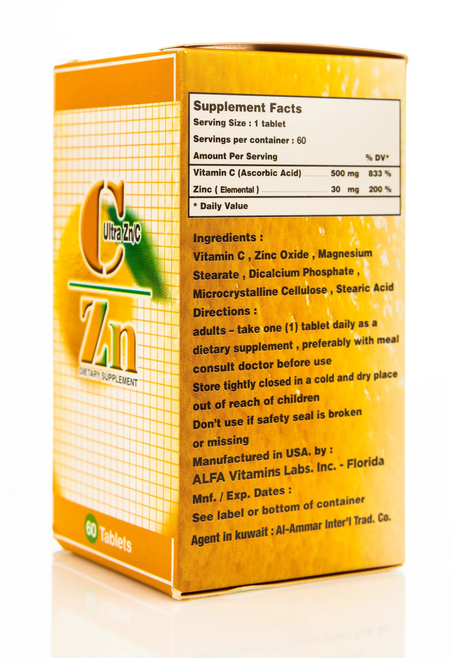 Ultra ZN/C 60 Tablet