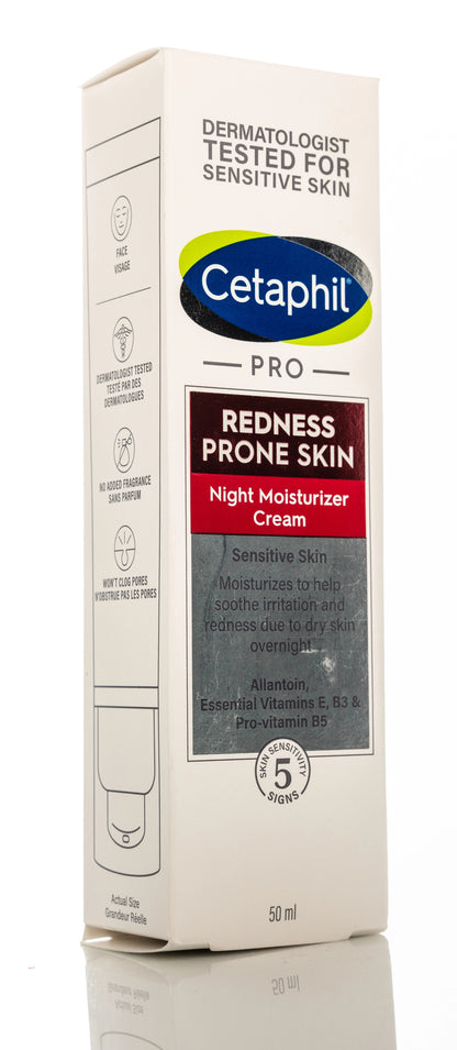 Cetaphil PRO Redness Prone Skin Night Moisturizer Cream 50 Ml