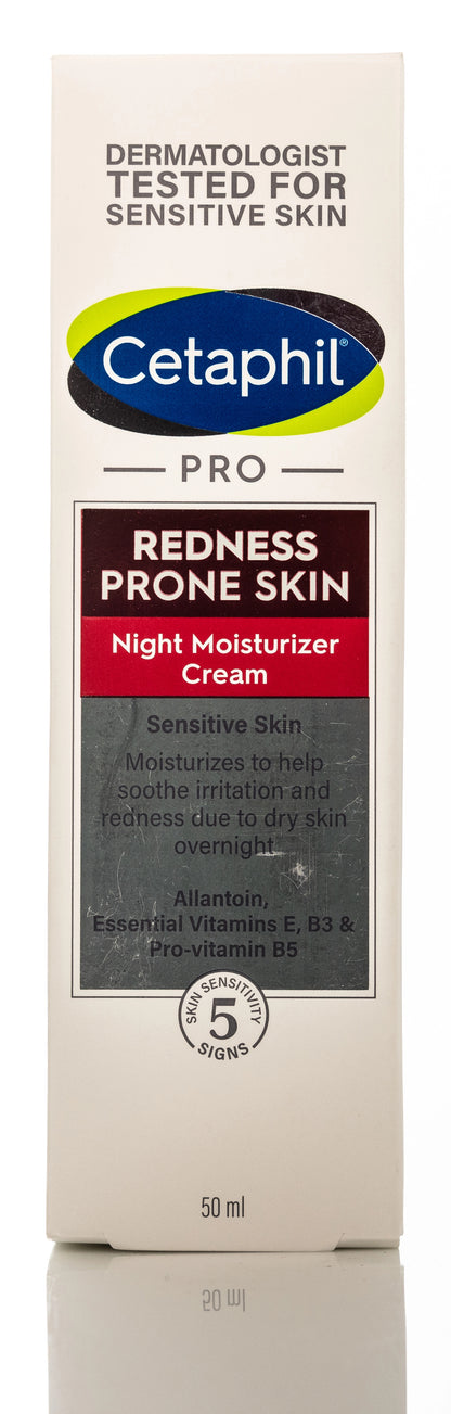 Cetaphil PRO Redness Prone Skin Night Moisturizer Cream 50 Ml