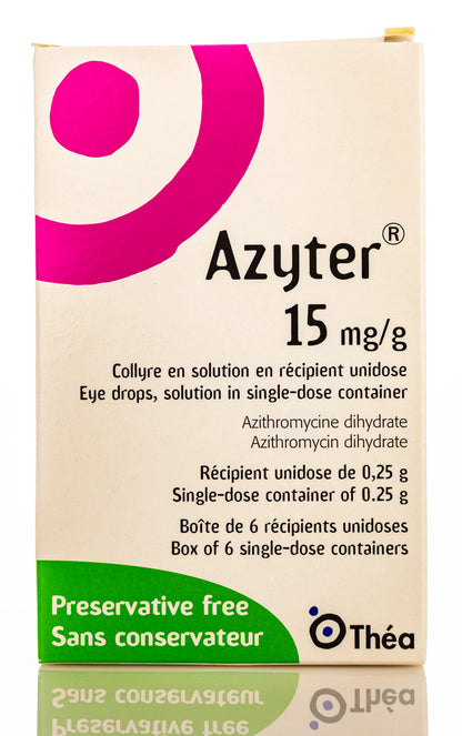 Azyter 15Mg Eye Drops Ud 6 Pieces