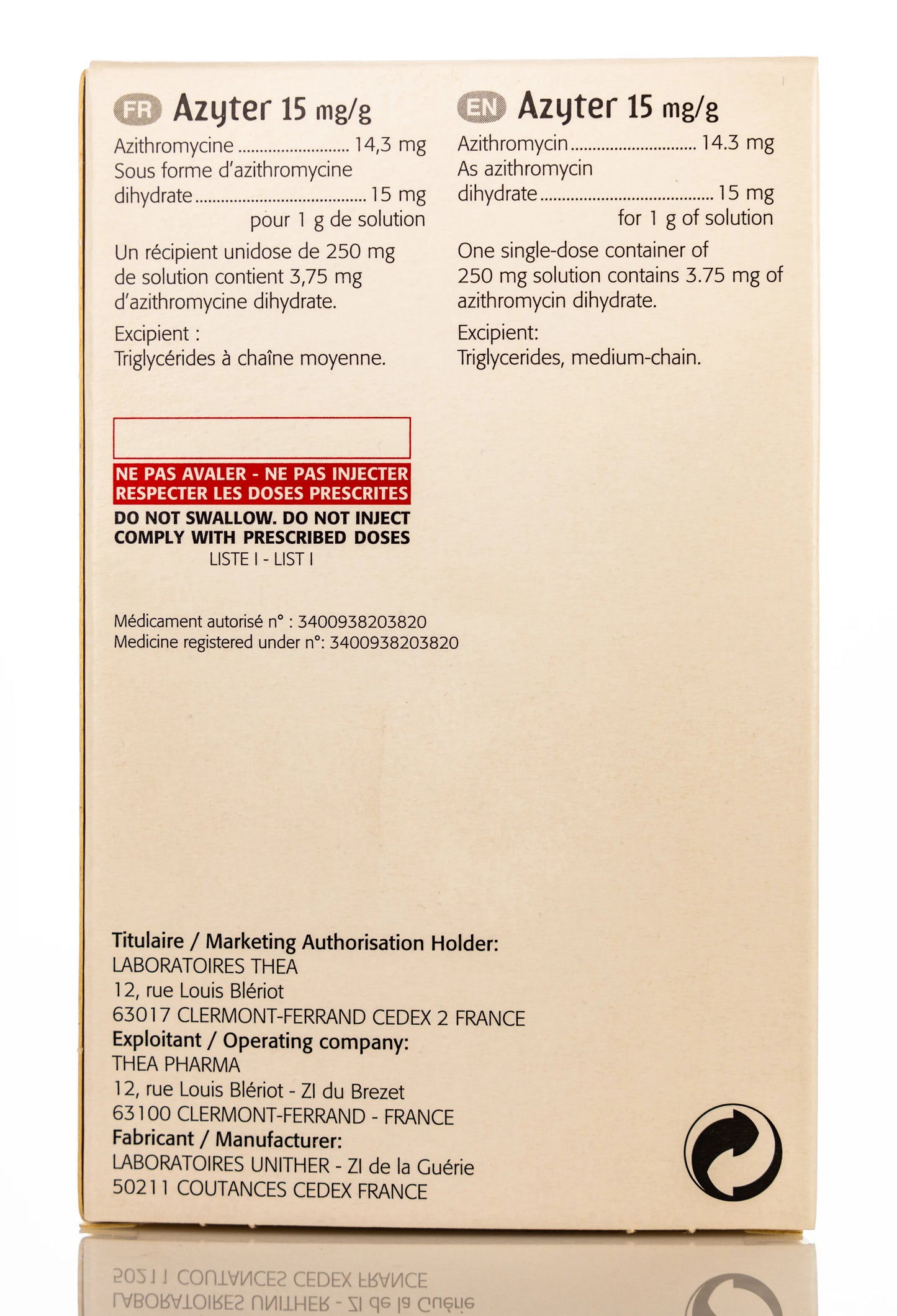 Azyter 15Mg Eye Drops Ud 6 Pieces