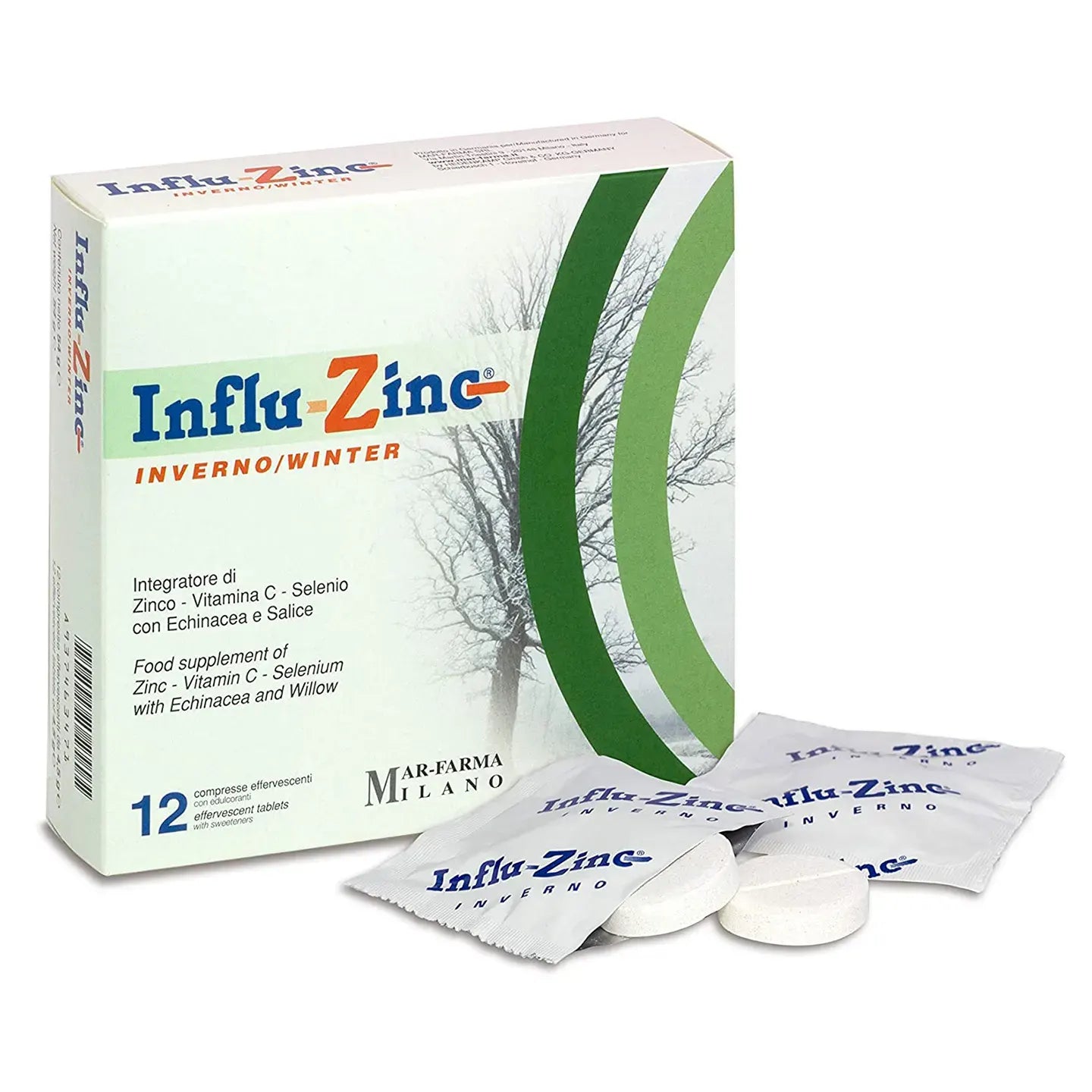 Influ Zinc Throat 20 Soluble Tablet