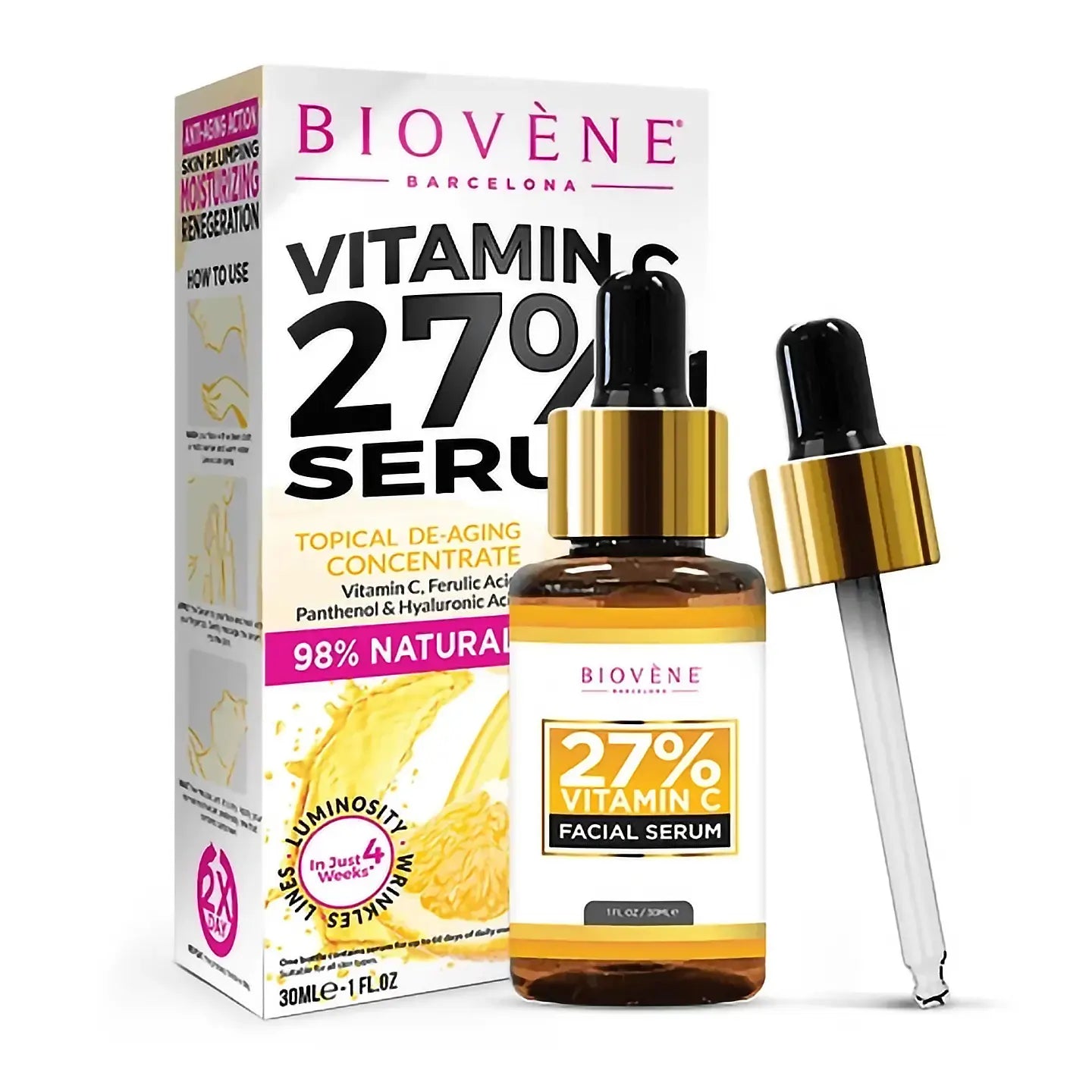 Revitol+ Vitamin C 27% Facial Serum 30 Ml