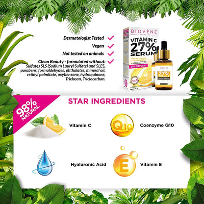 Revitol+ Vitamin C 27% Facial Serum 30 Ml
