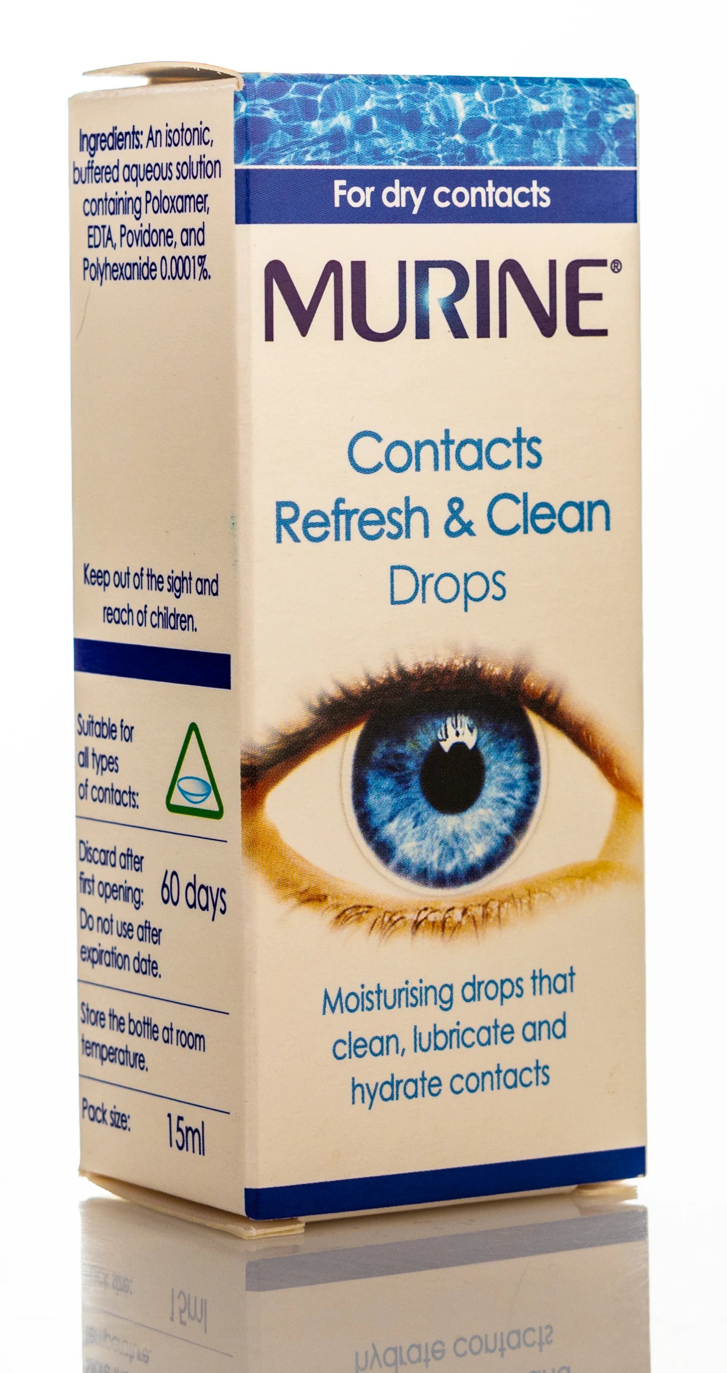 Murine Contacts Refresh And Clean Drops