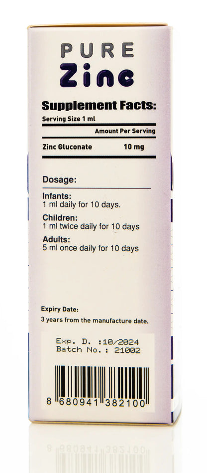 Pure Zinc Drops 50ml